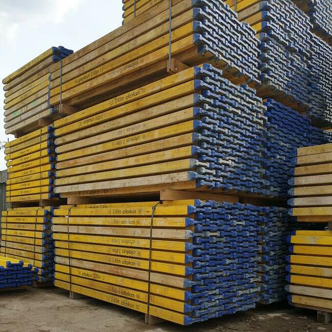 Stemple Dźwigary Blaty Sklejka Głowice Trójnogi