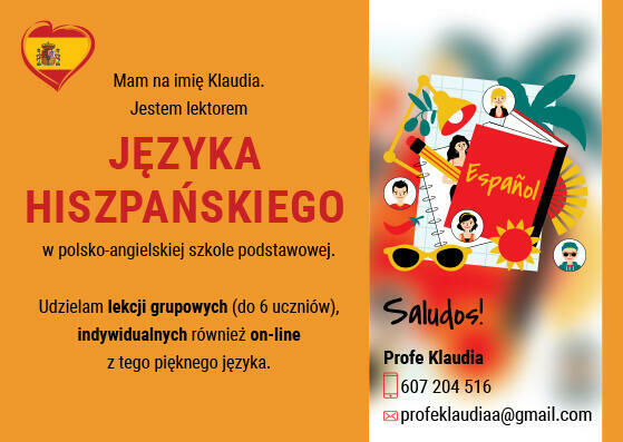 Jezyk hiszpanski zajecia grupowe, indywidualne online
