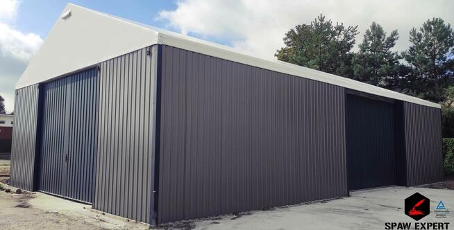 Hala namiotowa 10x20x4 - Konstrukcja stalowa, mocna