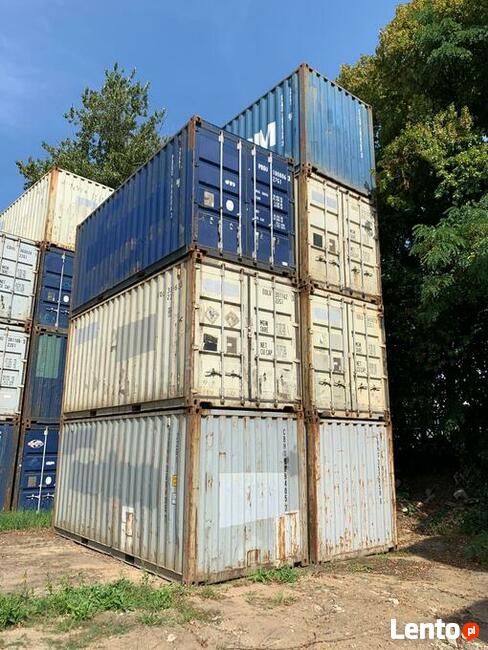 Kontener Morski Magazynowy Budowlany - 20DV Używany - VY