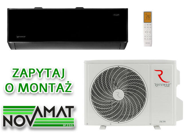Klimatyzacja Rotenso Teta Mirror 3,5 kW czysty i zdrowy dom