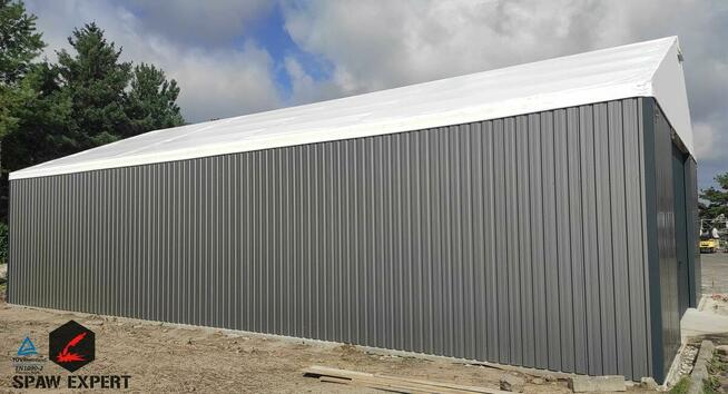 Hala namiotowa 10x20x4 - Konstrukcja stalowa, mocna