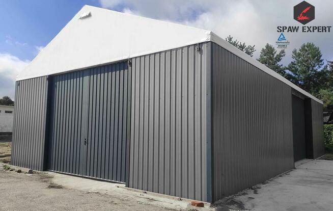 Hala namiotowa 10x20x4 - Konstrukcja stalowa, mocna
