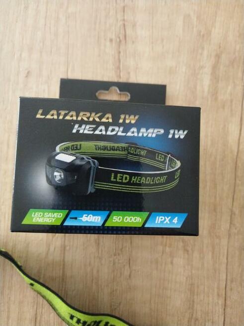 Ledowa latarka na głowę