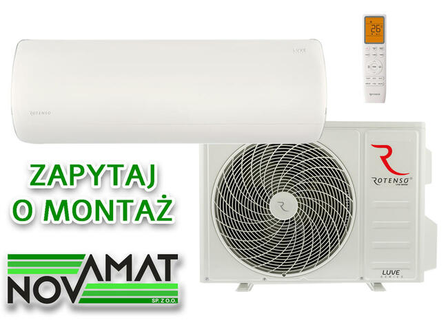 Klimatyzacja Rotenso Luve 3,5kW komfort oszczędność w jednym