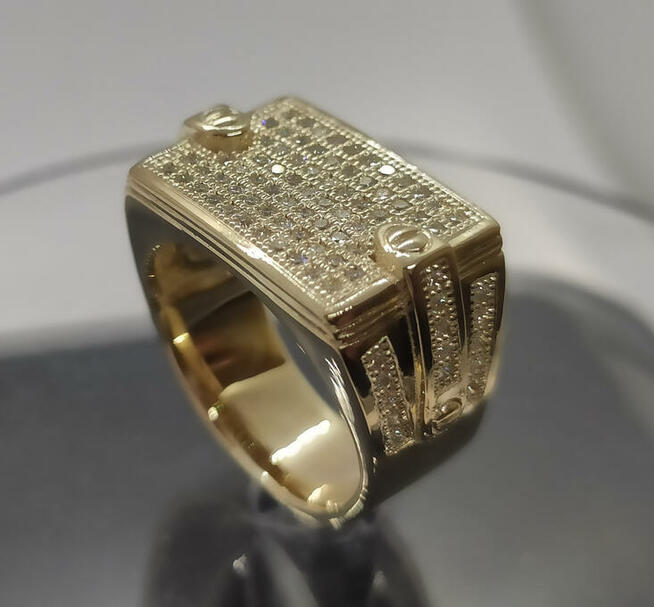 Złotnik Cieszyn, Rynek 16,sygnety herbowe