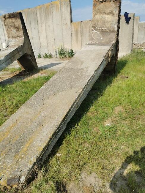 Mury oporowe typu T, 5m stan bardzo dobry. Zapraszam