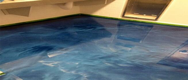 żywica epoksydowa dekoracyjna - posadzki