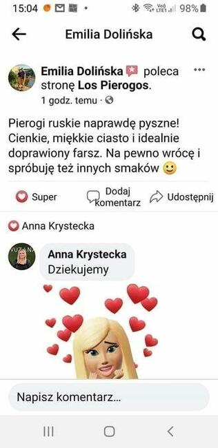 Pierogi recznie lepione tylko u nas mix smakow od 0.99zl szt