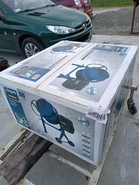 Betoniarka mieszadło mieszalnik mieszarka scheppach