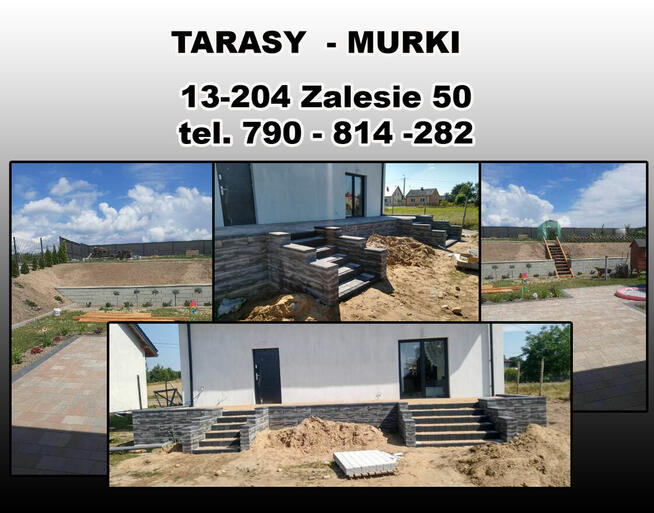 Taras Tarasy Murki Schody Bloczki Betonowe