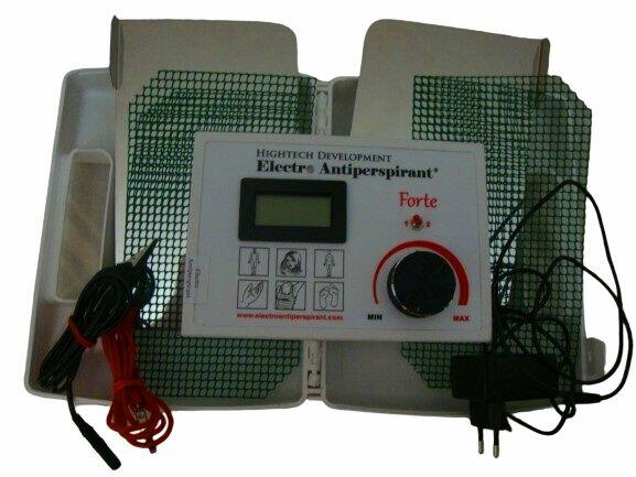Jonoforeza Electro Antiperspirant nadpotliwość CAŁEGO CIAŁA