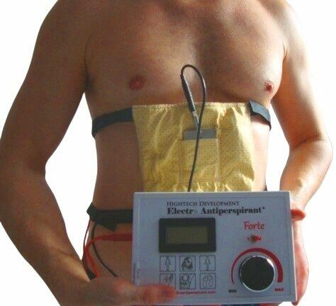 Jonoforeza Electro Antiperspirant nadpotliwość CAŁEGO CIAŁA