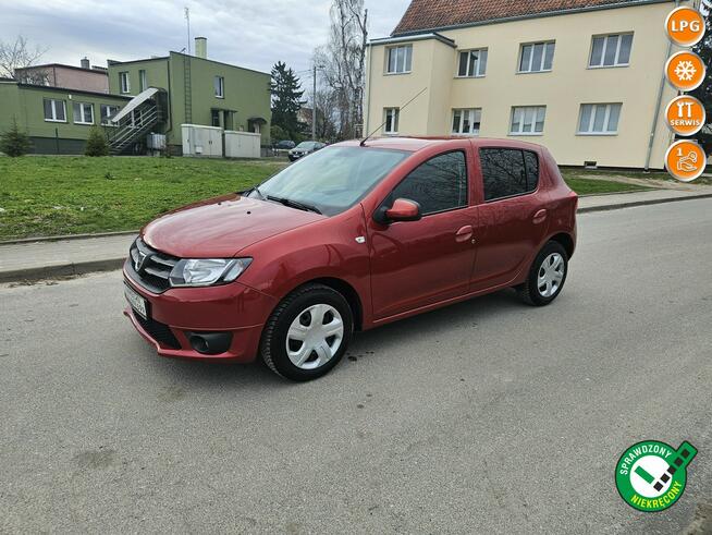 Dacia Sandero Opłacona Zdrowa Zadbana Serwisowana MPI Klima Gaz 1 Wł