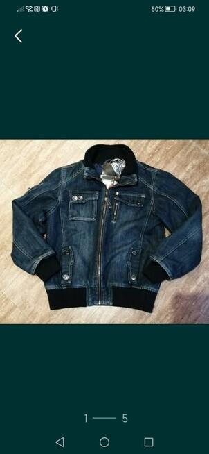 Kurtka dżinsowa chłopiecięca