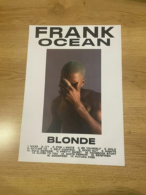 plakat frank ocean - blonde
