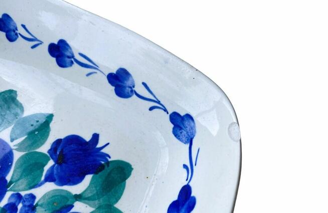 Fajansowy półmisek, Włocławek, lata 60-te XX w.