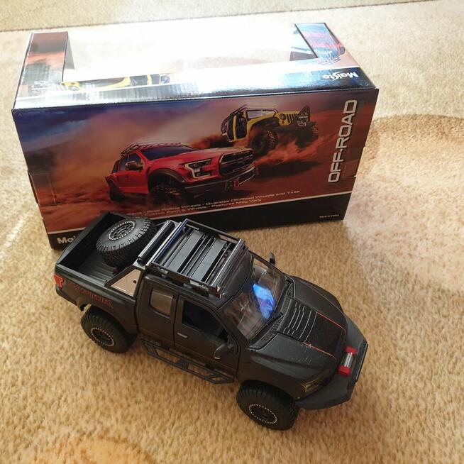 MAISTO 1:24 FORD F150 RAPTOR 2017 OFFROAD - na prezent !!!