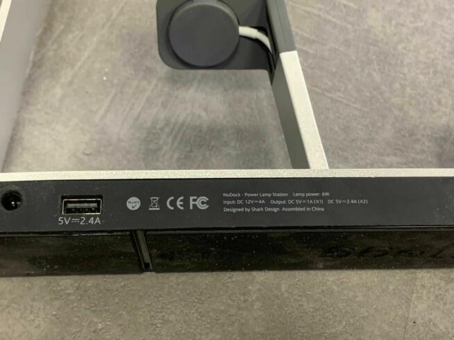 lampka/ładowarka NuDock