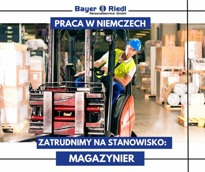 Magazynier/Operator Wózka Widłowego Niemcy Bawaria