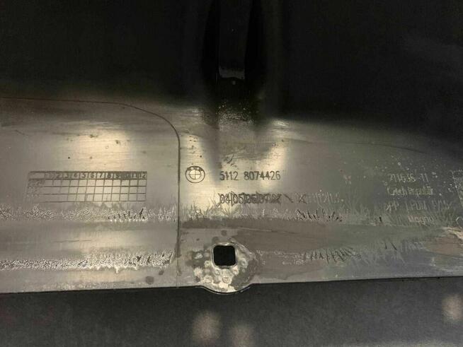 Dokładka Zderzaka Tylnego Dyfuzor Bmw 1 F40 M135 Czarny