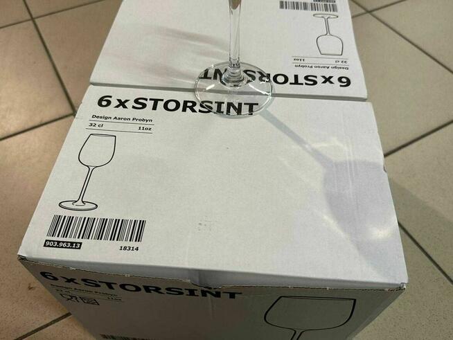 Kieliszki Do Wina Białego Czerwonego 6 Szt. 320 Ml Storsint