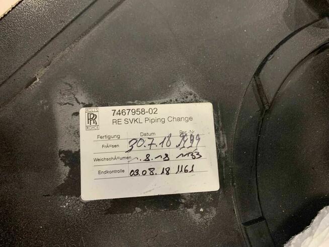 Kompletny Tylni Boczek Rolls-royce Dawn Rr6 Oryginał Oem