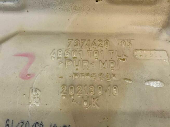 Tyln Fotel Siedzisko Kanapy Rolls-royce Dawn RR6 Oryginał