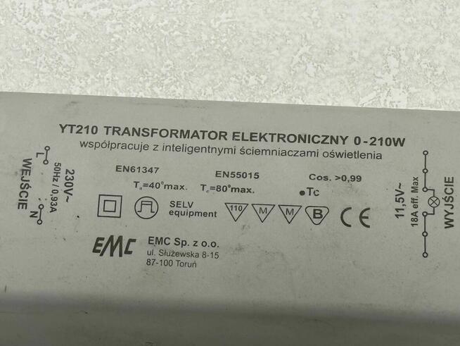 Transformator Elektroniczny Govena Lighting 0-210 W