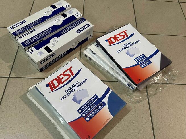 GRZBIETY DO BINDOWNIC A4 4.5mm x 30cm 278 szt + Folia i okła