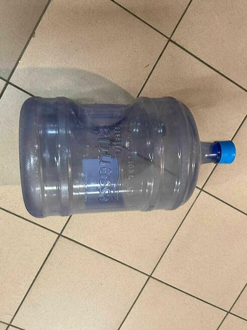 Butle do wody / butle po wodzie 19l - 6 sztuk + stojak ekspo
