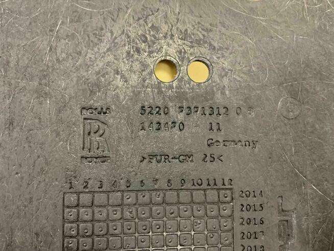 Tylne Oparcie Kanapy Rolls-royce Dawn Rr6 Oryginał