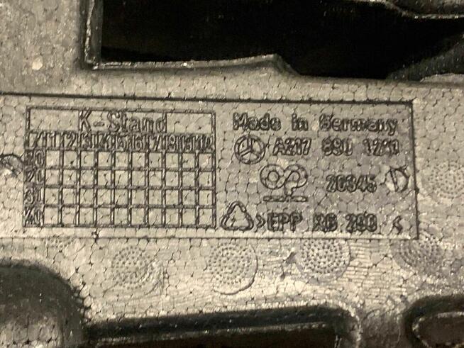 Używane wkładki styropianowe Mercedes - 2 sztuki