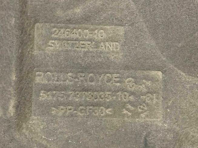 Panel Wykończenia Bagażnika Komplet Rolls-royce Dawn RR6