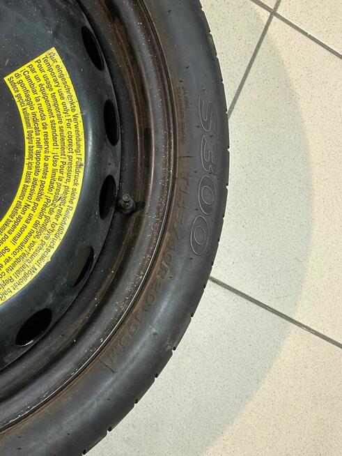 Koło Dojazdowe Zapas Audi A6 A7 C7 Oryginał 145/60/R20 ET22