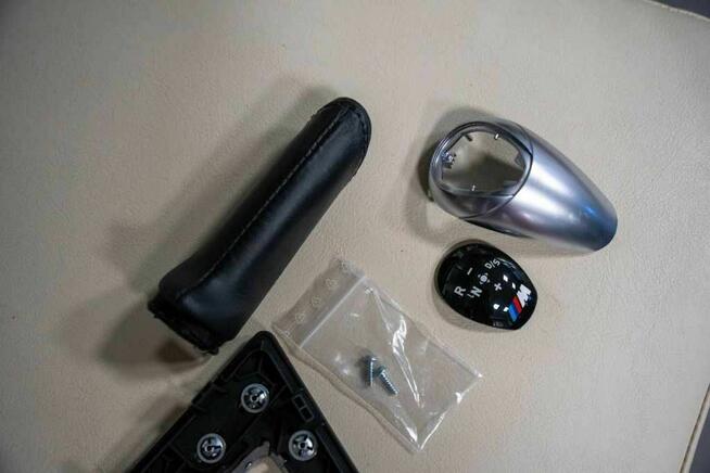 Bmw F87 Osłona Przełącznika Zmiany Biegów + Gałka Oryginał