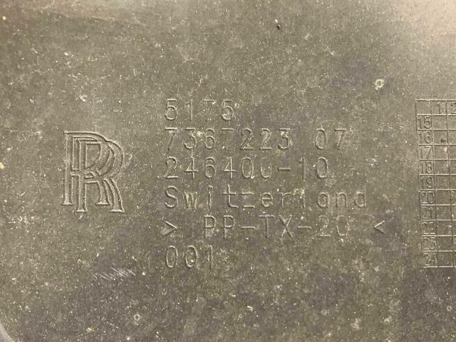 Poszycie Podwozia Do Rolls-Royce Dawn RR6 Oryginał