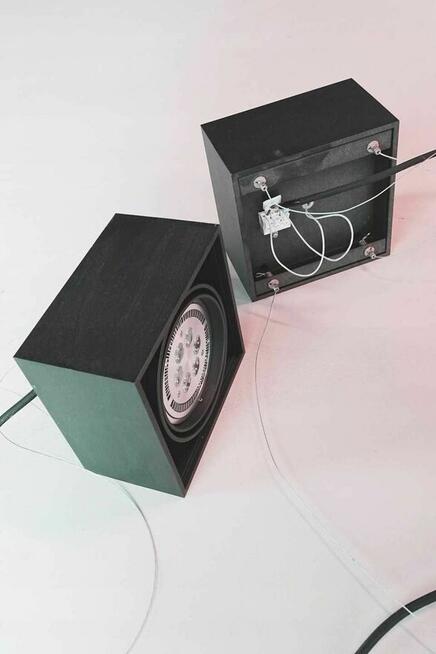 Lampa Sufitowa Kwadratowa Podwieszana Punktowa Aquaform