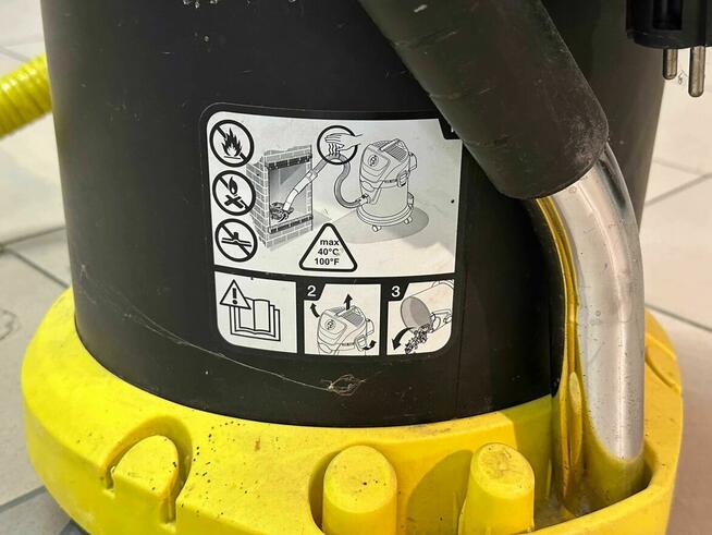 Odkurzacz karcher ad 3.200 bezworkowy 17l