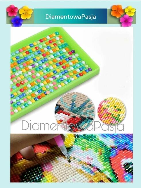 HAFT DIAMENTOWY I KOMUNIA ŚWIĘTA PAMIĄTKA KOMUNII KOMUNIE