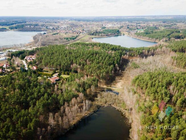 Działka budowlana, las, jeziora, willowa dzielnica