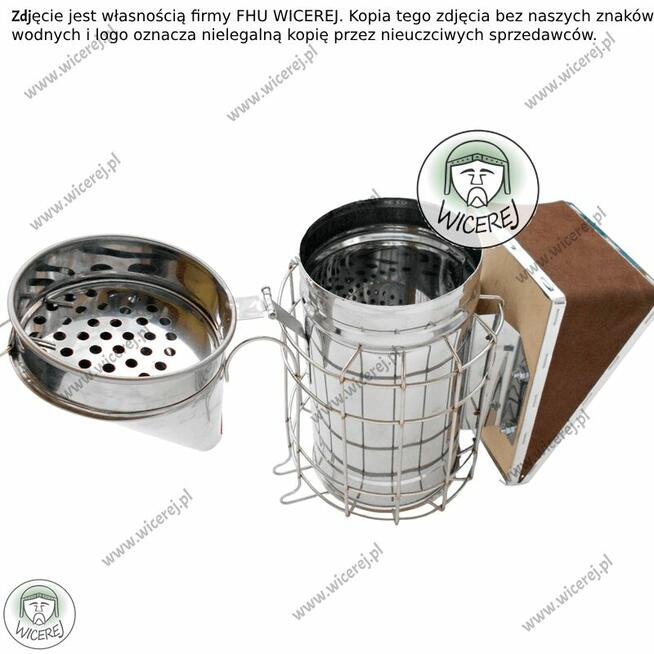 Podkurzacz MAXI PREMIUM Nierdzewny z Kratownicą Chłodnicą