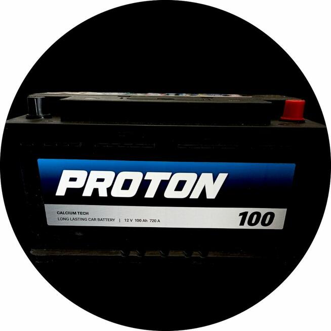 Akumulator PROTON 100Ah 720A EN PRAWY PLUS