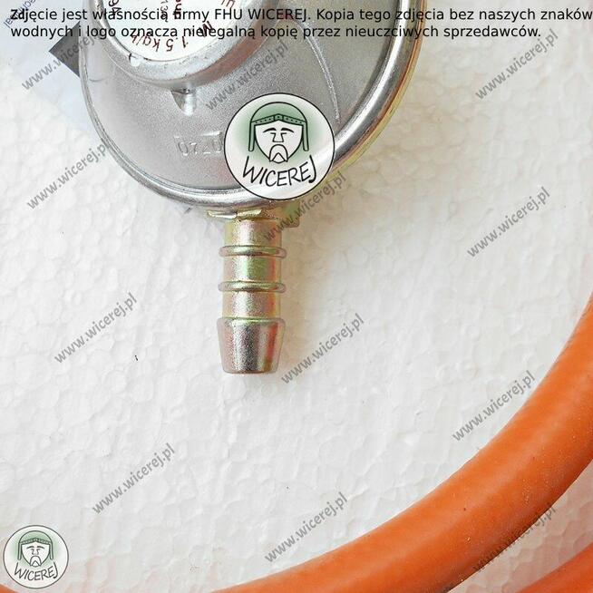 Reduktor, zestaw podłączeniowy TABORETÓW GAZOWYCH z butlą