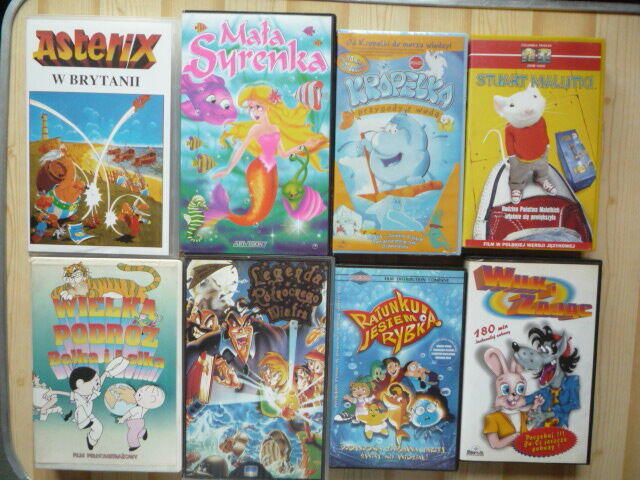 Klasyczne bajki na kasetach VHS