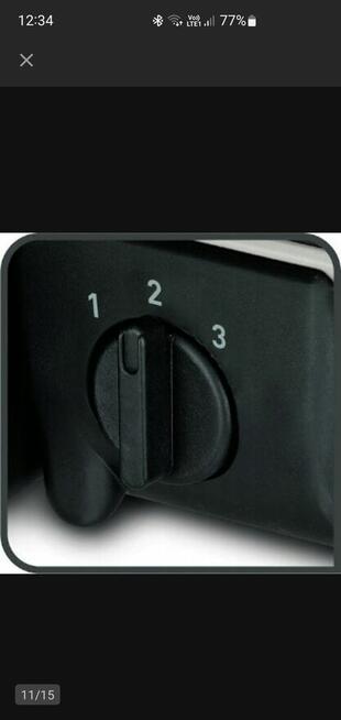 Składany grill elektryczny Tefal GC 3050 czarny 2000 W