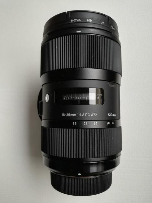 Obiektyw Sigma 18-35mm ART 1.8 DC, z mocowaniem pod Nikon (F