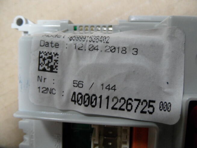 programator pralki indesit BTWD61253PL W11090226B