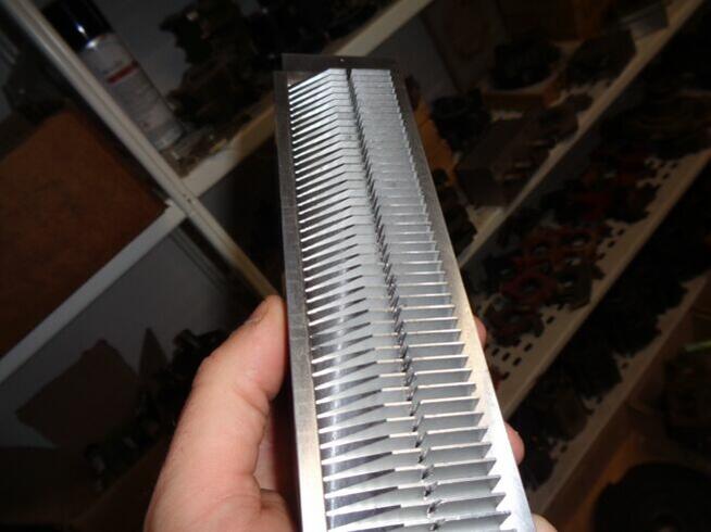 Grzebień klejowy na kreskę na płytę meblową Lignum