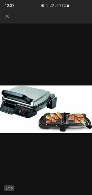 Składany grill elektryczny Tefal GC 3050 czarny 2000 W